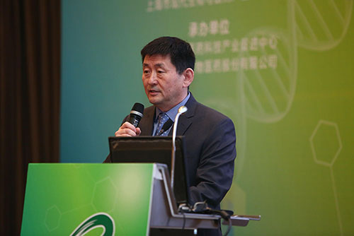 玩彩网生物部副总裁汪俊博士为聚会作精彩开场