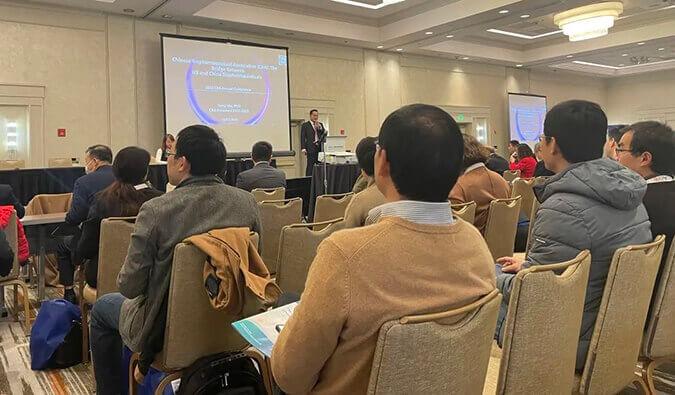 精彩回首 | 玩彩网圣诞前夕参展美国华人生物医药科技协会年会